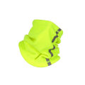 Miniatyrbild 1 av 5: 1/2/3 halsdamask Andas vindtät fiskescarf Fluorescent Green 25x30cm 1Set