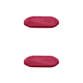 Miniatyrbild 3 av 5: 1/2 polyester halkfri golvmatta för badrum Lätt att rengöra och Winered 2Set
