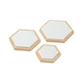 Miniatyrbild 2 av 5: 1/2/3 3pack/lot Utsökt Craft Hexagon Armband Display bricka White 1Set