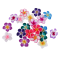 Miniatyrbild 3 av 5: 1/2/3/5 20 stycken Blandade färger Flower Polymer Clay Beads fynd 35mm 1Set