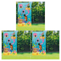 Miniatyrbild 5 av 5: 1/2/3 Återanvändbara speluppsättningar Banner Friends Interaction Toss Game Style D 3Set
