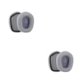 Miniatyrbild 3 av 5: 1/2/3/5 Öronkuddar Kudde Hörselskydd Andas Gamer Gray Ear Pads 2PCS