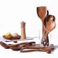 Miniatyrbild 5 av 5: 1/2/3/5 Brun MultipurposeTrä köksredskap Set för unisex Soup Ladle 5Set