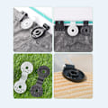 Miniatyrbild 4 av 5: 50x Shade Net Clips Vindtät Heavy Duty Fixing Spänne för Anti