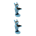 Miniatyrbild 2 av 5: 1/2 För Creative Watch Display Stand Organizer Resin Desktop Dog 2Set