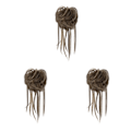 Miniatyrbild 4 av 5: 1/2/3/5 Fiber hästsvansbulle Multipurpose Frisyr Viktigt för 6h24b 3Set