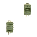 Miniatyrbild 2 av 5: 1/2 Heavy Duty Roll up Verktygsväska Med Multi-ficka - Slitstark Och green 2PCS