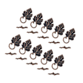 Miniatyrbild 1 av 5: 1/2/3 10 set Leaf OT Toggle Clasps Smycken Clasp Connectors Platinum 1Set