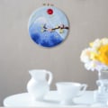 Miniatyrbild 4 av 5: 1/2 landskapsull nål filtningskit Nybörjare Barn DIY Mount Fuji 20cm 1Set