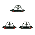 Miniatyrbild 3 av 5: 1/2/3/5 bakre stötfångare Anti-kollisionskort för AXIAL SCX10 1/10 Black 3Set