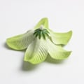 Miniatyrbild 4 av 5: 1/2/3 20 st konstgjorda sidenorkidéblomhuvuden för DIY-bröllop Green 1Set