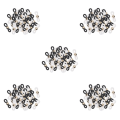 Miniatyrbild 1 av 5: 1/2/3/5 50 st Glasögon Glasögon Kedjeremshållare Loop Ends Type A 50 Pcs 5Set