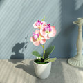 Miniatyrbild 4 av 5: 1/2/3/5 Realistiskt utseende Hållbar konstgjord blomma för DIY Pink 1 Pc