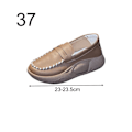Miniatyrbild 3 av 5: Casual Damskor Bekväma För Slip On Mjuk för Inomhus Khaki Size 37