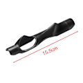 Miniatyrbild 3 av 5: 1/2 För Golf Swing Trainer Träningshjälp Anti För Slip Man Black Length 15.5cm 1Set