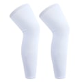 Miniatyrbild 5 av 5: 4st Polyester Wide Application Compression Ben Sleeve För Black + white  M