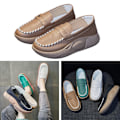Miniatyrbild 4 av 5: Casual Damskor Bekväma För Slip On Mjuk för Inomhus Khaki Size 37