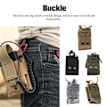 Miniatyrbild 3 av 5: 1/2/3/5 Radio Intercom Bag Interphone Magazine Pouch Hunting Grey Camouflage 1 Pc