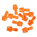 Miniatyrbild 3 av 5: 1/2/3/5 10 Styck Plast För Dragkedja Avdragare Ändlås Dragkedja Drag Orange 3.5x1.7cm 1Set