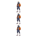 Miniatyrbild 5 av 5: 1/2/3/5 Akryl Imponerande dekoration Coola skelettfigurer headset 3PCS