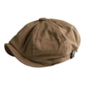 Miniatyrbild 5 av 5: 1/2 Andas Herr Newsboy Hat Mjuk 8 Panels Huvudbonad för hösten Brown 4XL 1Set