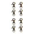 Miniatyrbild 3 av 5: 1/2/3/5 4 st zinklegering hummerklospänne Swivel Trigger Clips Bronze 30mm 2Set