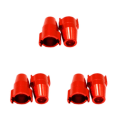 Miniatyrbild 5 av 5: 1/2/3/5 2 stycken bakre navhållare för 1/12 ECX Barrage Aluminium red 3Set