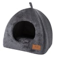 Miniatyrbild 2 av 5: 1/2/5 Bärbar Dyna Säng Husdjurstillbehör Kudde för kaninvalp Dark Grey S 1 Pc