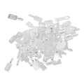 Miniatyrbild 4 av 5: 1/3 50 stycken blank rektangelram lim på bails berlockhänge 1Set