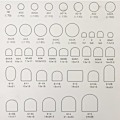 Miniatyrbild 3 av 5: 1/2/3/5 3 par Snygga högklackade tips Taps Skoreparation Black 16x16mm 1Set