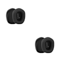 Miniatyrbild 2 av 5: 1/2/3/5 Öronkuddar Kudde Hörselskydd Andas Gamer Black Ear Pads 2PCS