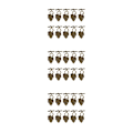 Miniatyrbild 1 av 5: 1/2/3 10 set Leaf OT Toggle Clasps Smycken Clasp Connectors Bronze 3Set