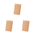 Miniatyrbild 5 av 5: 3/5 trätillverkat displayställ för örhängen Brett displayutrymme L 3Set