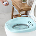 Miniatyrbild 4 av 5: 1/2 hopfällbar Sitz-badspolare med sugkopp för bidétoalett 1 Pc Flusher 1 Pc