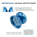 Miniatyrbild 4 av 5: 1/2/5 BEBOOYOYO Cool Legering Professionell YoYo Kullagersträng Blue 1Set