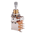 Miniatyrbild 5 av 5: 1/2/3/5 Gitarrpotentiometer Audio Pot Elektrisk gitarrbas A500K 1Set