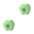 Miniatyrbild 2 av 5: 2 Väggmonterad Wrap Dispenser Compact Organizer för hemmet Green 16 x 17cm