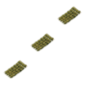 Miniatyrbild 5 av 5: 1/2/3/5 Miniature Cluster För Grass Grass Tufts Scenery Model Withered Yellow 3Set
