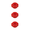 Miniatyrbild 1 av 5: 1/2/3/5 Professionell trumma snabbkopplingsmutter Enkel att installera trumma Red 3cm 3Set