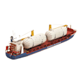 Miniatyrbild 3 av 5: 1/3 1:400 Skala Pappersfartyg 3D Pappersmodell Fartyg Barnleksakshem 1Set
