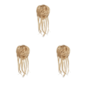 Miniatyrbild 5 av 5: 1/2/3/5 Fiber hästsvansbulle Multipurpose Frisyr Viktigt för 27/613 3Set