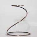 Miniatyrbild 4 av 5: Metall Te Kaffe droppkopp Fäste Rack Spiral filterram Bronze 19x15.5x8.5cm