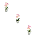 Miniatyrbild 5 av 5: 1/2/3/5 Realistiskt utseende Hållbar konstgjord blomma för DIY Pink 3PCS