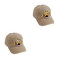 Miniatyrbild 1 av 5: 1/2/3/5 Solskydd cap för utomhusaktiviteter barn khaki 2Set