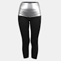 Miniatyrbild 4 av 5: 1/2/3/5 Dam Bastu Shorts För Capri Legging Träningsbyxor för Pants 60-80kg 1Set