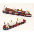 Miniatyrbild 5 av 5: 1/3 1:400 Skala Pappersfartyg 3D Pappersmodell Fartyg Barnleksakshem 1Set