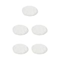 Miniatyrbild 3 av 5: 1/2/3/5 Plysch miniatyrmatta 1:12TH Dockhusleksak för white round round dia 18cm 5Set