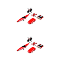 Miniatyrbild 4 av 5: 1/2/3/5 5st Professionell modell bildelar ersättning för 1/64 Red 2Set