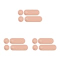 Miniatyrbild 1 av 5: 1/3 50x Sensor Cover Patch Adhesive Patches Skydd Utan Skin 3PCS
