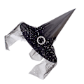 Miniatyrbild 1 av 5: Blended Halloween Witch Hat - Festtillbehör för Halloween black